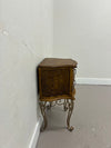 Scrolled Iron End Table