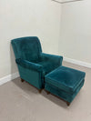 Thomasville Chair & Ottoman