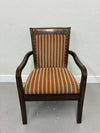 Striped Accent Chair