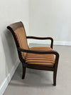 Striped Accent Chair