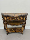 Hand Painted Console Table