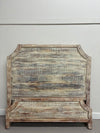 Distressed Wood Bed
