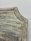 Distressed Wood Bed
