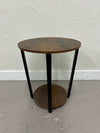 Wood & Metal Side Table