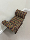 Upholstered Mahogany Stool