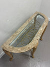 Glass Top Sofa Table