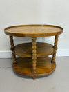 Tiered Oval Accent Table