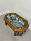 Oak & Glass Coffee Table