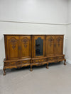 Carved Oak Sideboard Cabinet