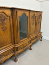 Carved Oak Sideboard Cabinet