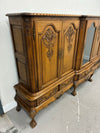 Carved Oak Sideboard Cabinet