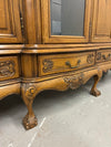 Carved Oak Sideboard Cabinet