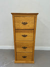 Oak File Cabinet