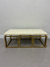 Century "Grand Tour" Stone Coffee Table