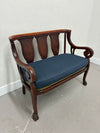 Antique Mahogany Bench