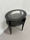 Wood & Glass Side Table