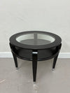 Wood & Glass Side Table