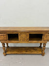 Oak Console Table