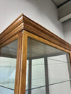 Handmade Oak Curio Cabinet