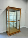 Handmade Oak Curio Cabinet