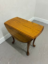 Oak Drop Leaf Side Table