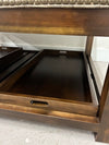 Leather Master Ottoman