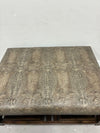 Leather Master Ottoman