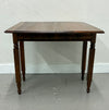 Oak Turn Flip Top Side Table