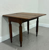 Oak Turn Flip Top Side Table