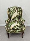 Custom Down Filled Wingback Chair