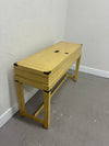 Campaign Style Storage Console Table
