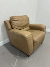 Natuzzi Leather Accent Chair