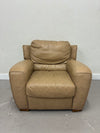 Natuzzi Leather Accent Chair