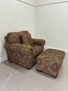 Flexsteel Chair & Ottoman
