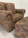 Flexsteel Chair & Ottoman
