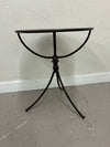 Round Metal Side Table