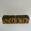 Wood "Peace/Noel" Blocks