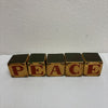 Wood "Peace/Noel" Blocks