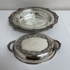 Oval Covered Relish Dish