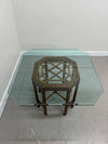Glass Top & Mahogany Dining Set