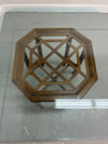 Glass Top & Mahogany Dining Set