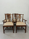 Glass Top & Mahogany Dining Set