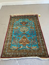 Persian Silk Animal Pattern Rug