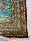 Persian Silk Animal Pattern Rug