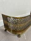 Brass Fireplace Fender