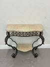 Marble Top Sofa Table
