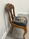 Victorian Needlepoint Accent Chair
