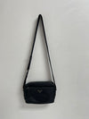 Prada Vitello Daino Zip Shoulder Handbag